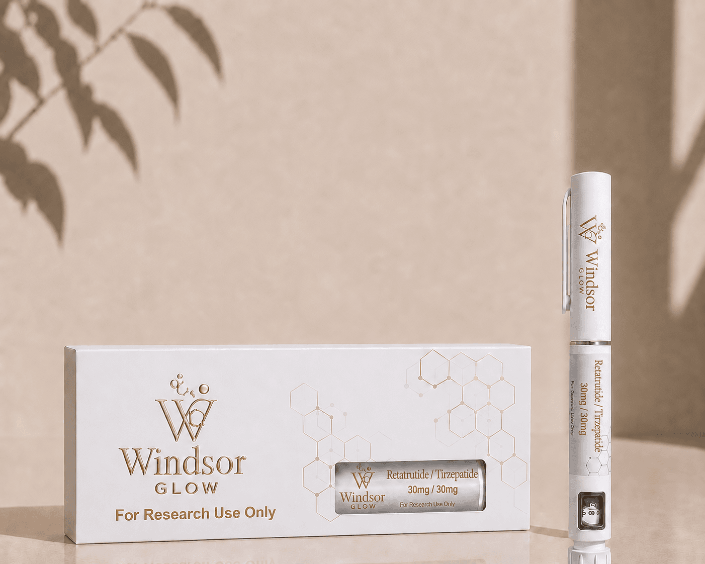 Retatrutide /Tirzepatide 30mg/30mg Pen ( A Windsor Glow exclusive)